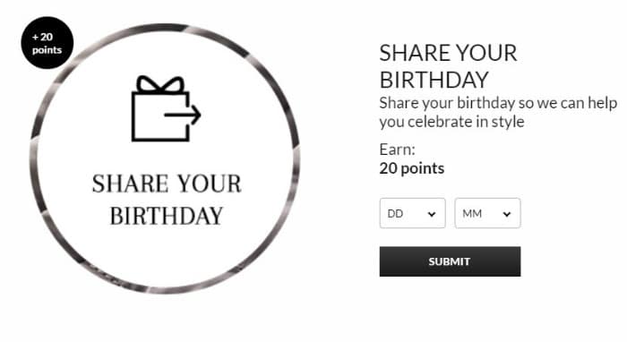 share your birthday with asda george rewards