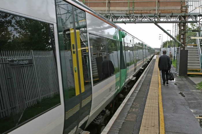 train at the station