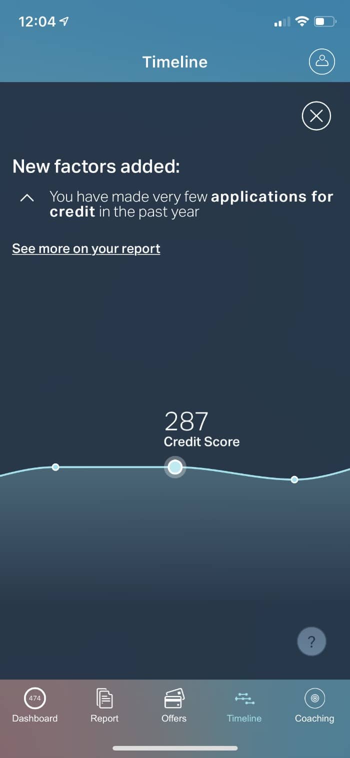 ClearScore Timeline September 16