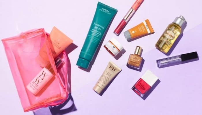 M and S Summer Beauty Bag