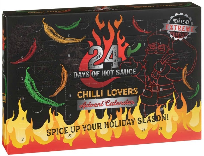 chilli sauce advent calendar