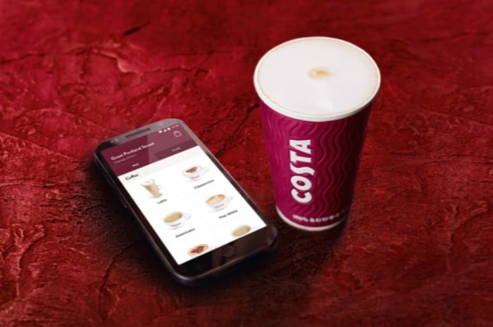 costa free coffee