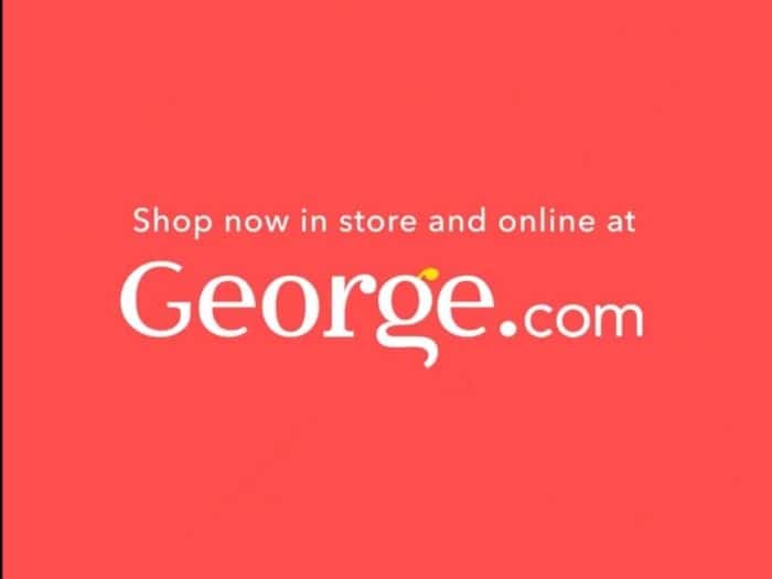 Asda george 2024 online sale