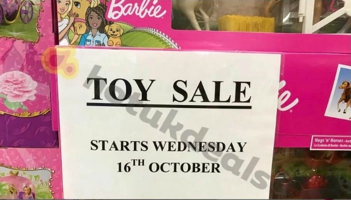 Sainsburys toy store sale 2019