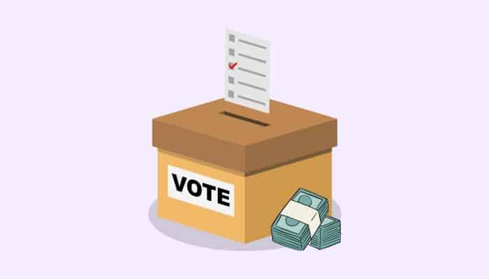 cartoon of a ballot box
