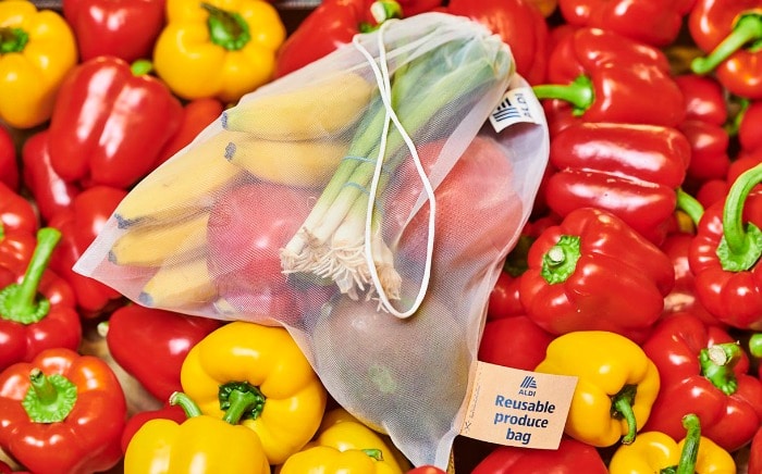 Reusable bags for 2025 fruit and veg