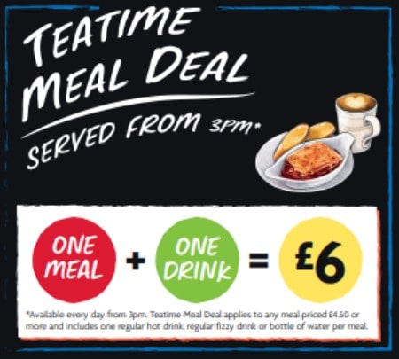 morrisons cafe teatime meal deal