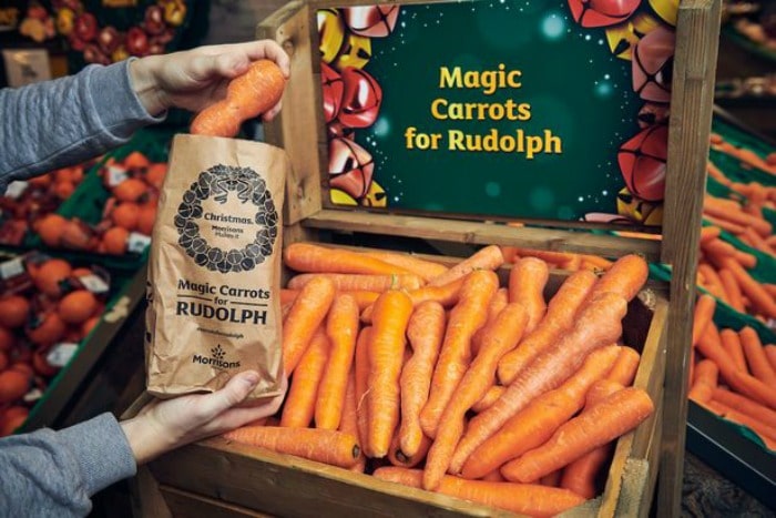 Morrisons free Carrots for Rudolph