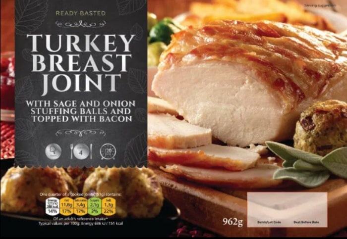 coop turkey breast joint meal deal offer