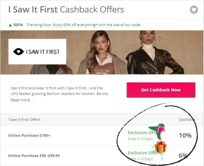 topcashback xmas treats hummingbird