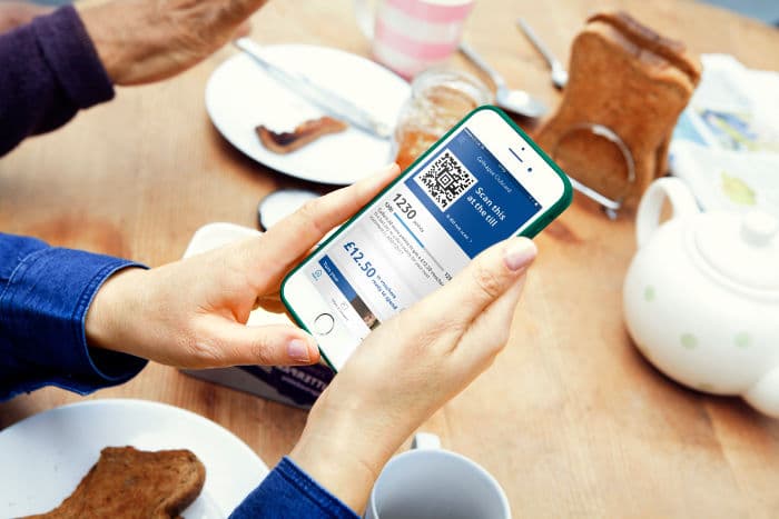 The Tesco Clubcard app with points