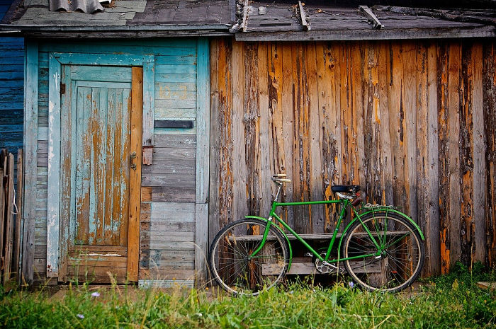 old bicycle