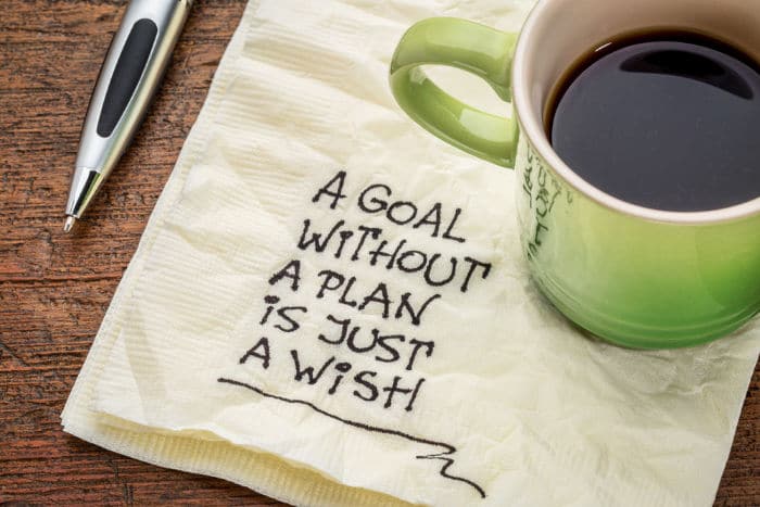 a goal without a plan is just a wish