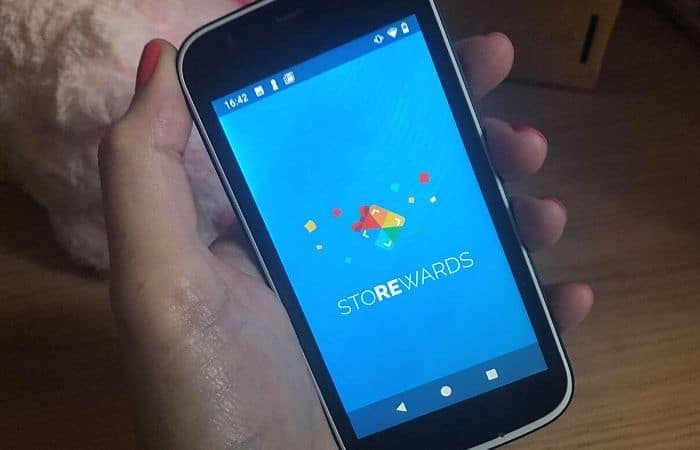 storewards app on Andriod phone