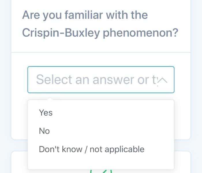 Crispin-Buxley Phenomenon on Prolific