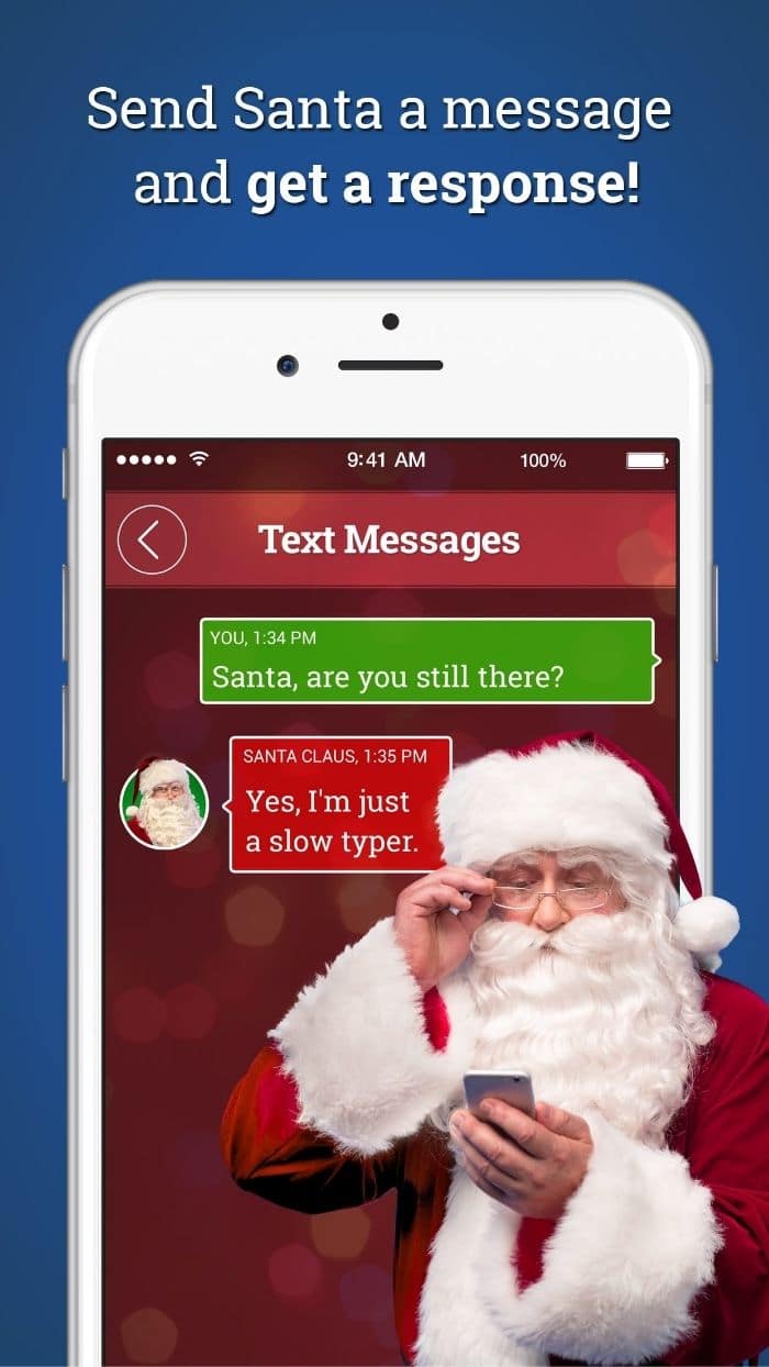 message from santa app