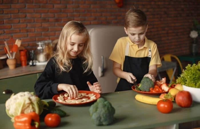 school lunch at home