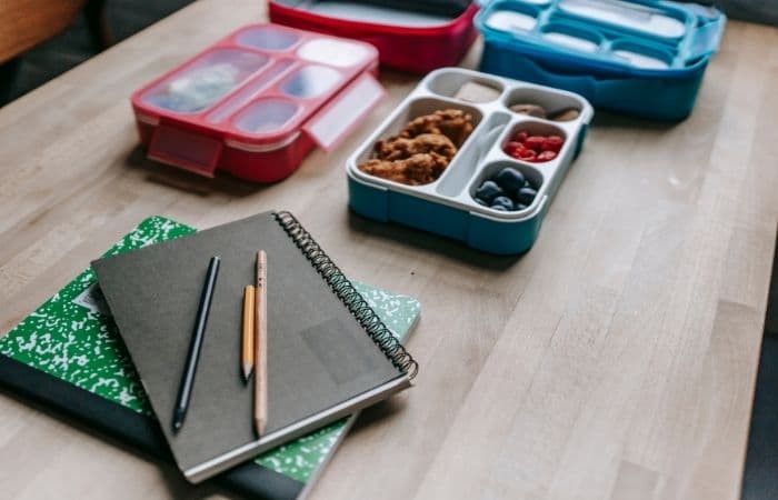 school lunch at home