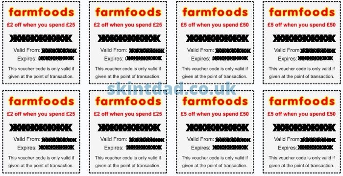 Farmfoods vouchers