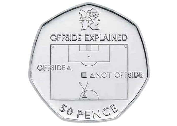 2011 Olympic Football 50p