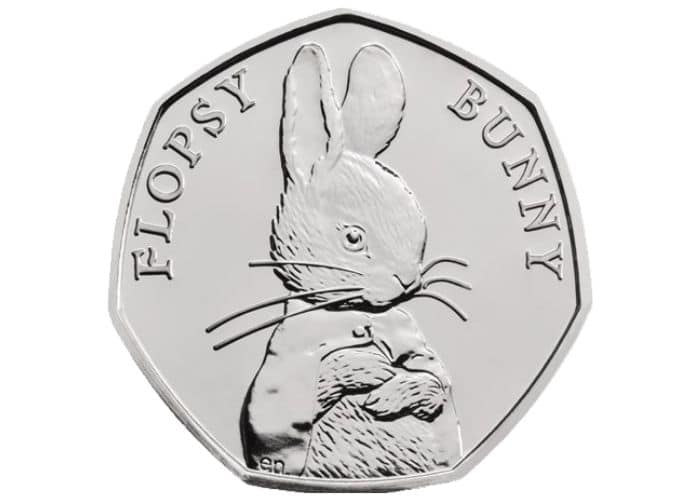 2018 Flopsy Bunny 50p