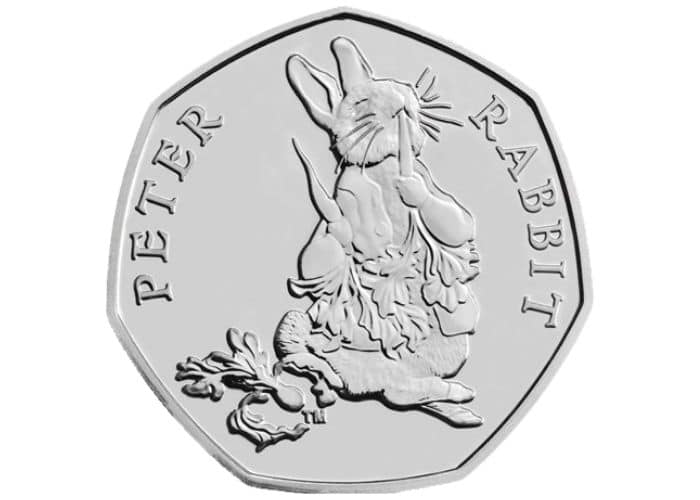 2018 Peter Rabbit 50p