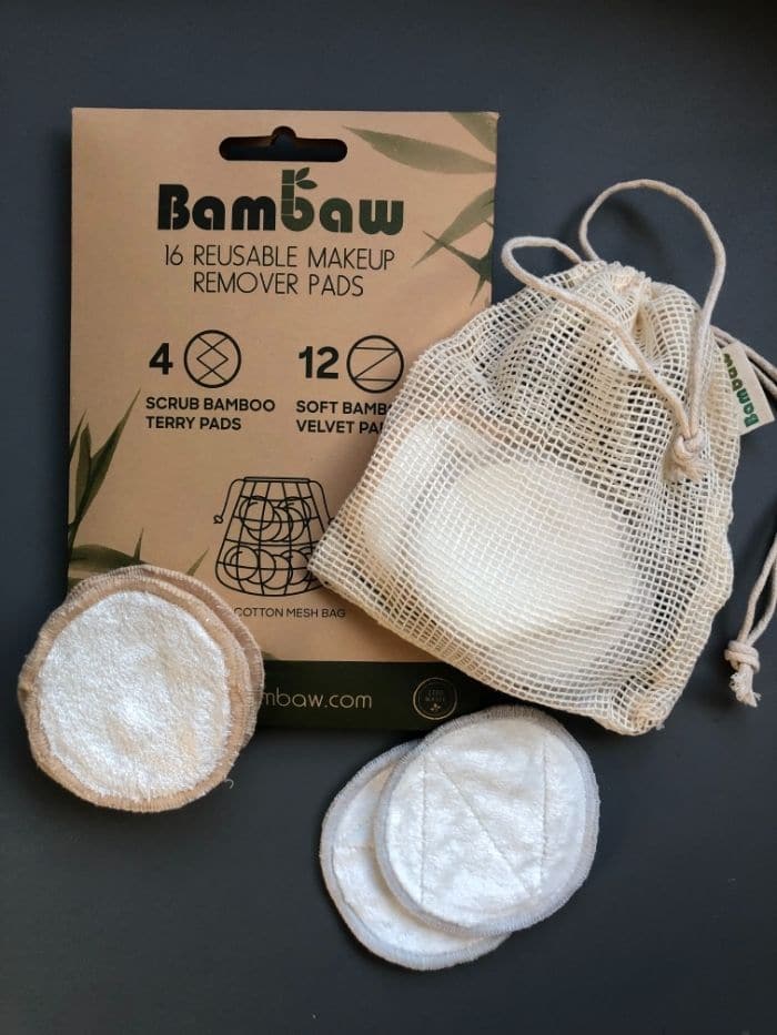 bambaw reusable makeup remover pads