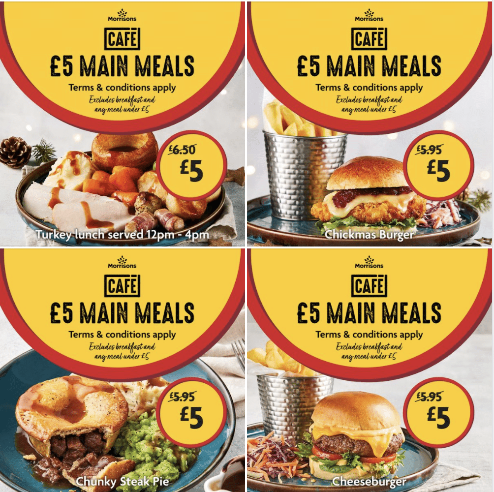 Latest Morrisons Cafe offers and deals 2025 Skint Dad