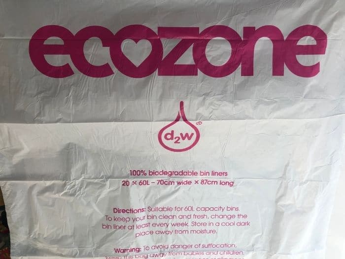 ecozone biodegradable bin liners
