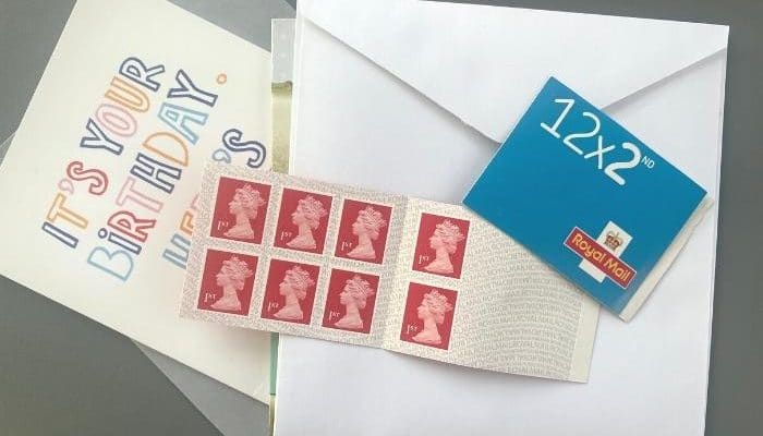 British stamps and cards