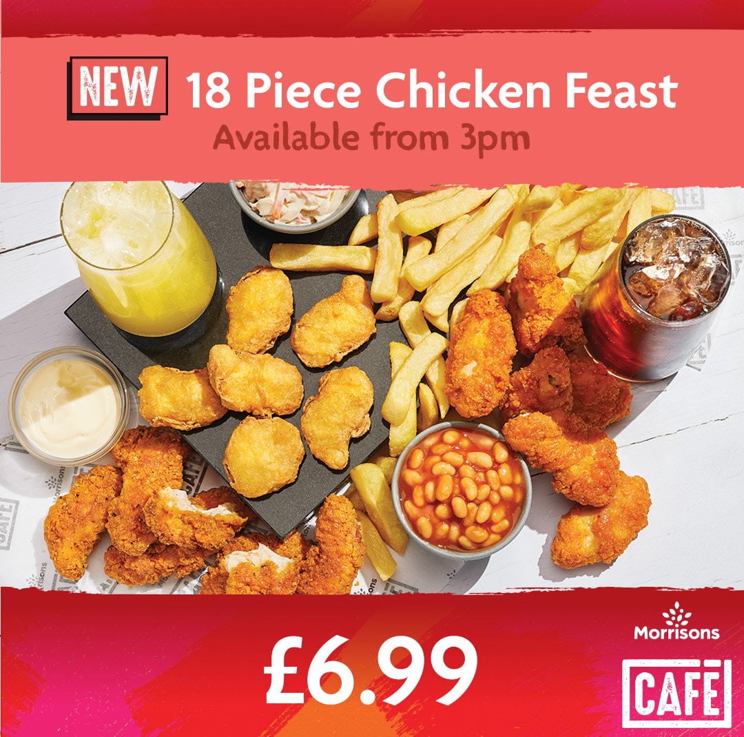 Morrisons cafe chicken feast deal