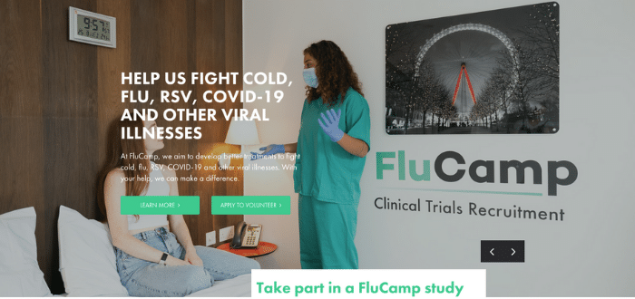 Flucamp website