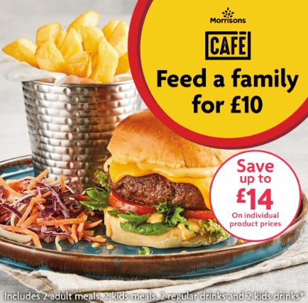 morrisons cafe feed a family 10 offer