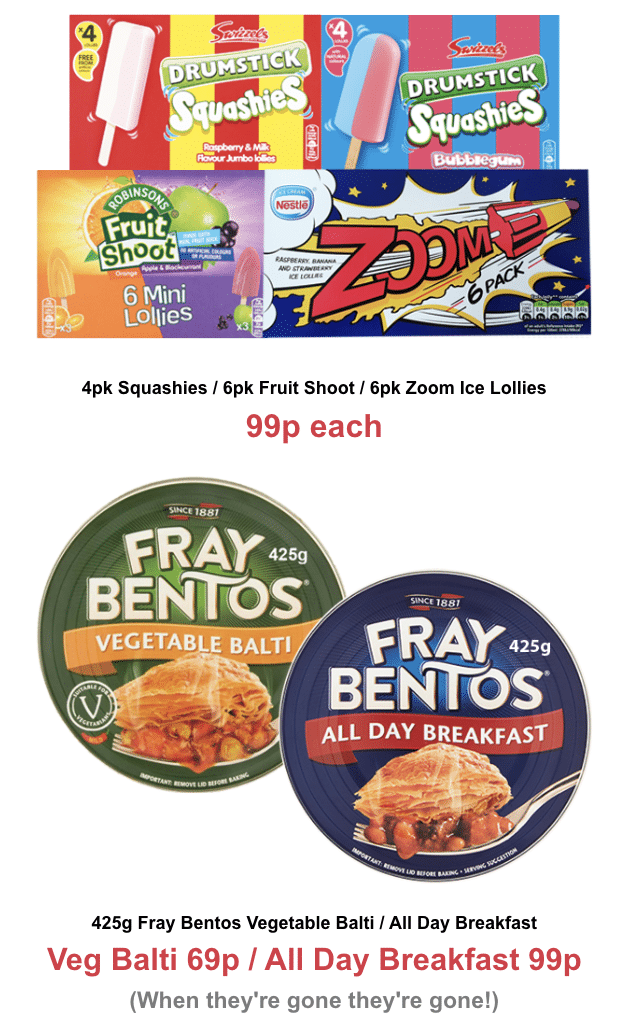 Farmfoods offers until 9 May 22
