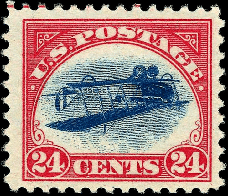 Inverted Jenny 1918 Stamp