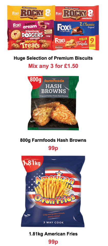 Farmfoods offers until 17 Oct 22