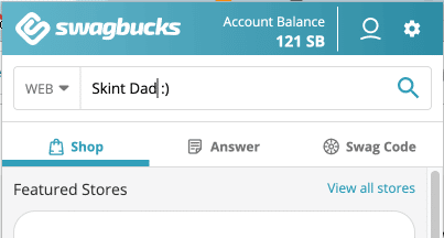 swagbucks swagbutton