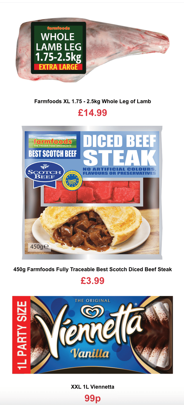 Farmfoods offers, vouchers and latest deals this week - Skint Dad