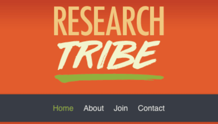 research tribe home page
