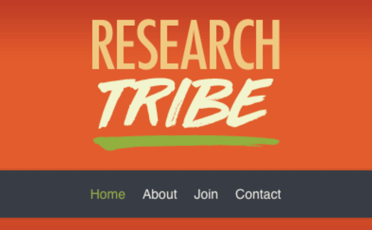 research tribe home page