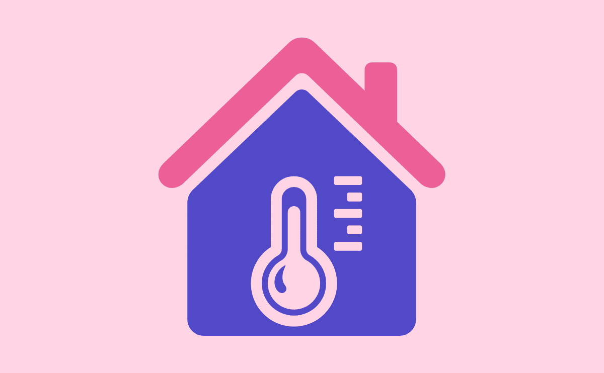 warm house graphic
