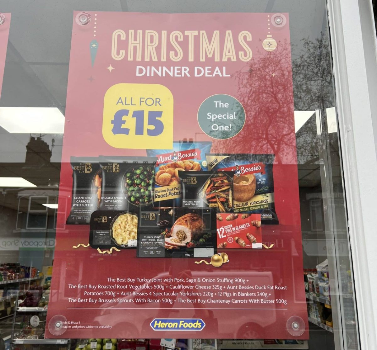 Cheapest Christmas dinner 2023 Skint Dad