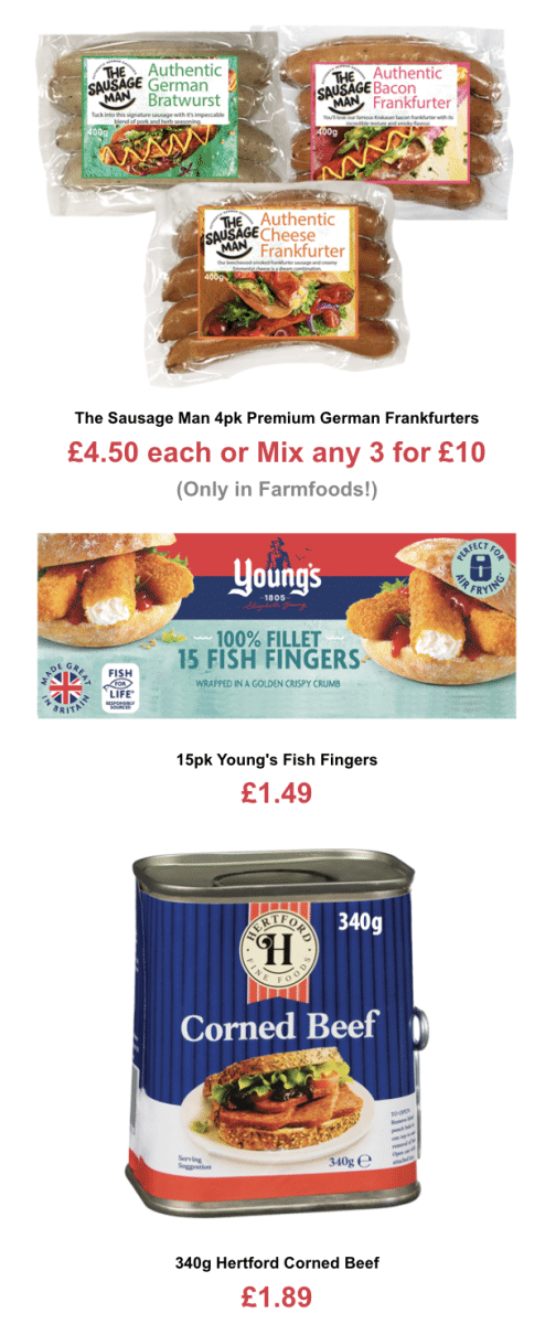 Farmfoods offers until 13 March 23 