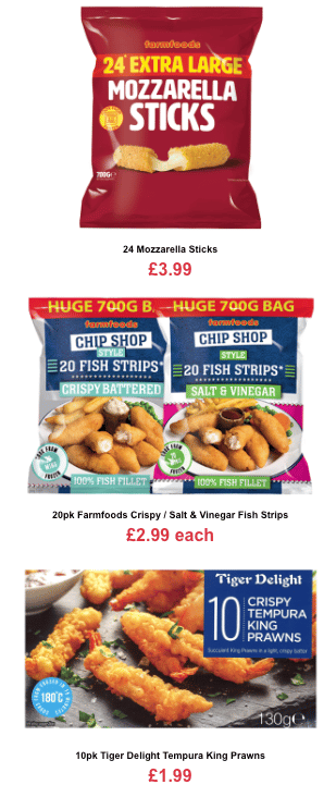 Farmfoods offers until 7 March 23