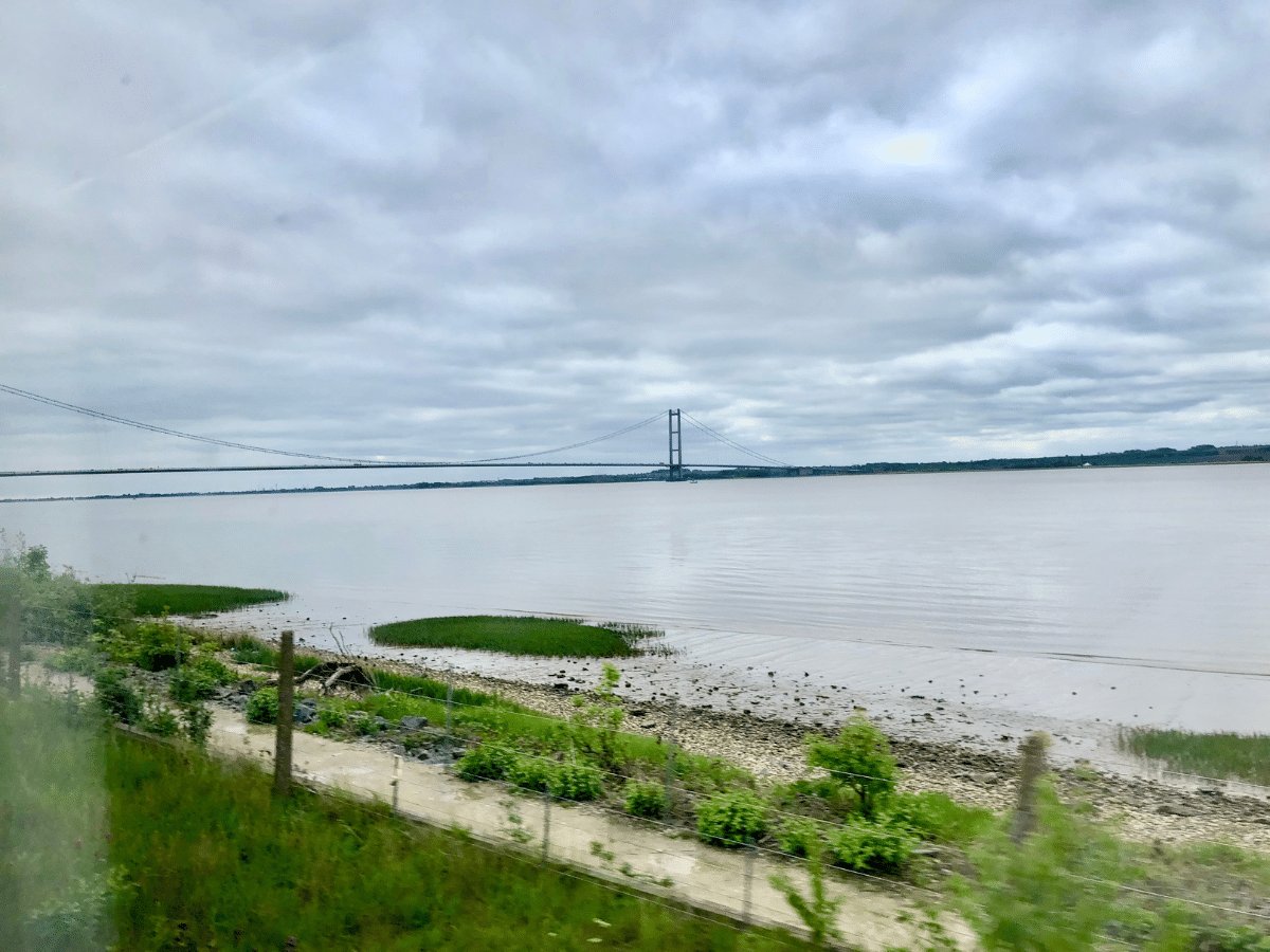 Humber Bridge from Hessle Foreshore