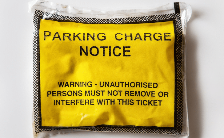 Parking charge notice