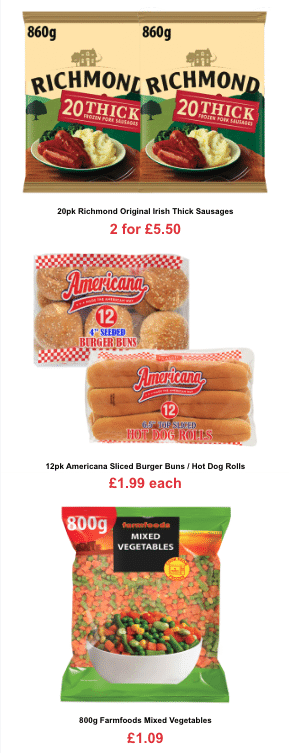 Farmfoods offers until 1 May 23