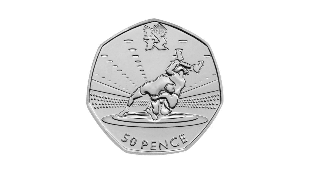 Wrestling 50p