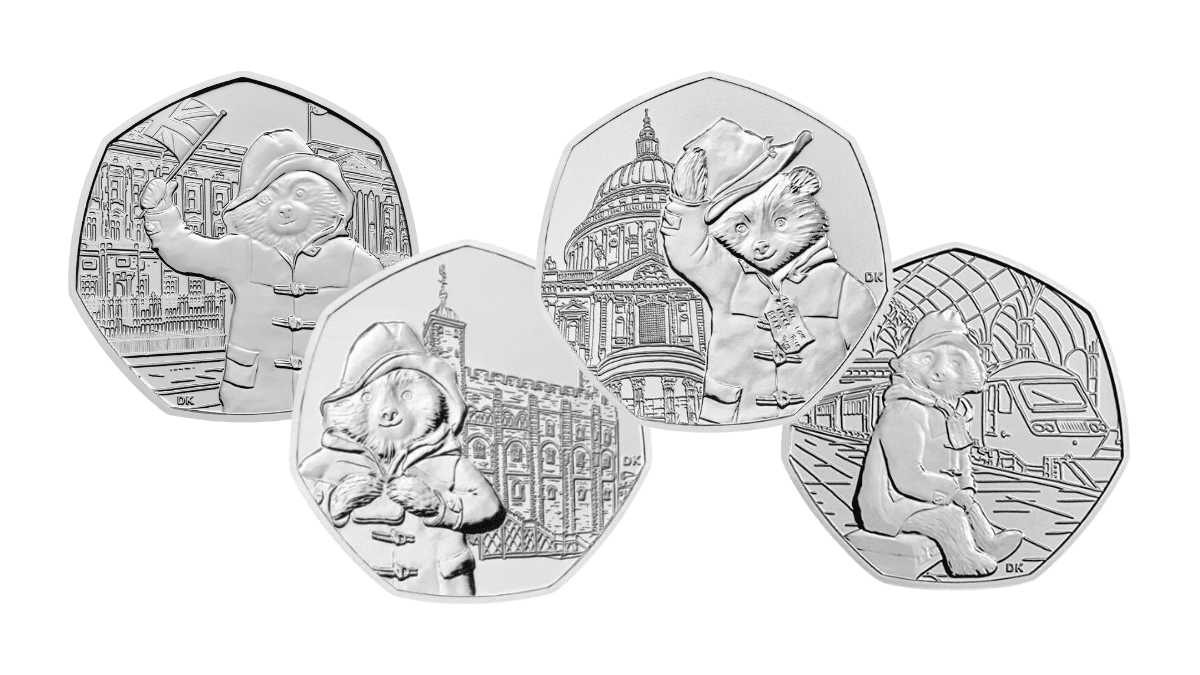 paddington bear 50ps