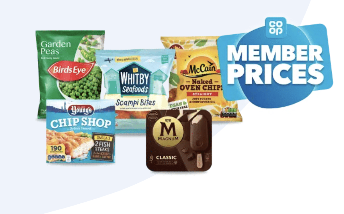 Coop freezer meal deal jun-jul 23